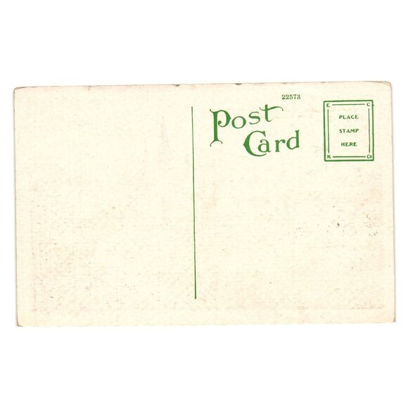 Jackson Square St Louis Cathedral New Orleans Postcard Vintage Linen Unused - Picture 2 of 2